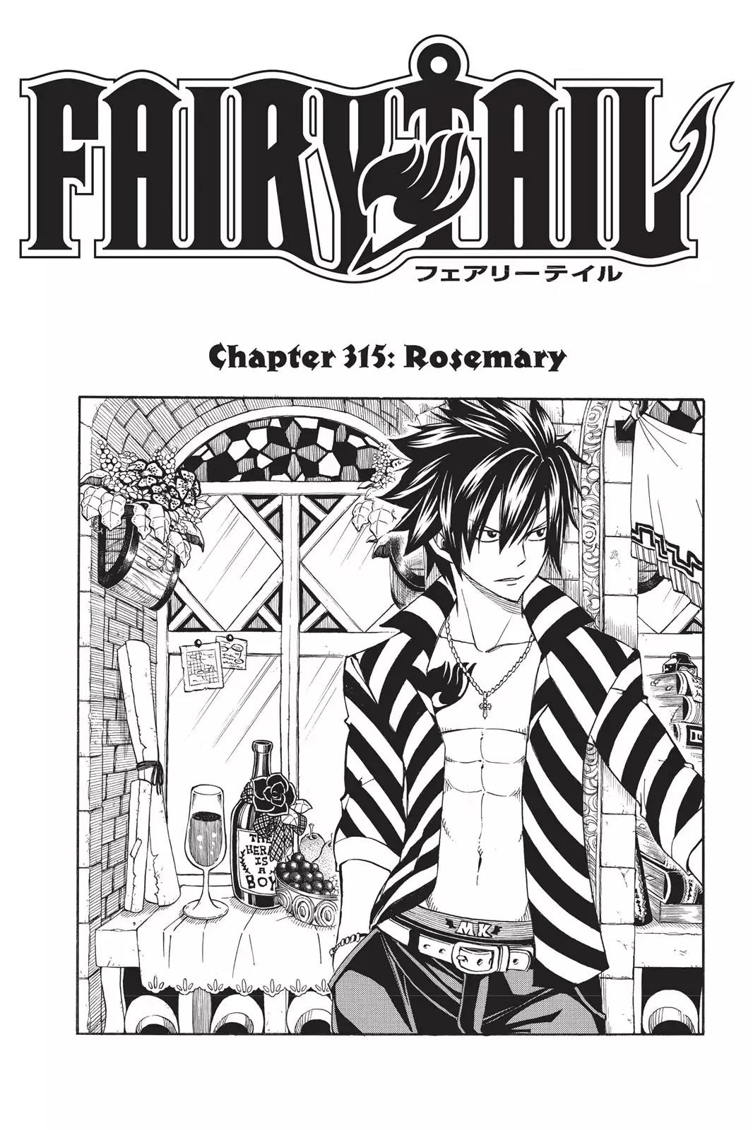 Fairy Tail Chapter 315 page 1 - Chapter 315: Rosemary
