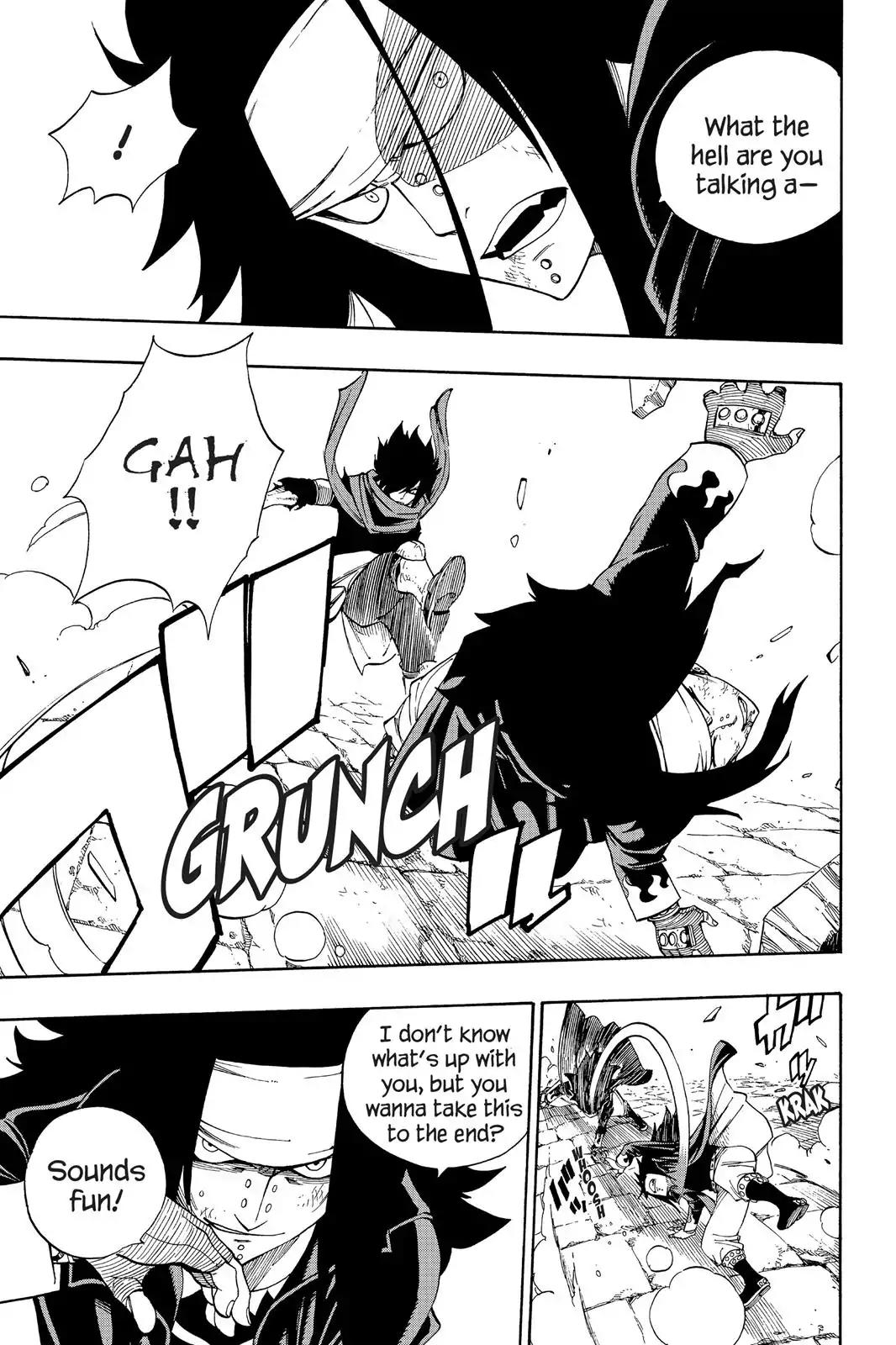 Fairy Tail Chapter 318 page 15 - Chapter 318: Gajeel Vs. Rogue