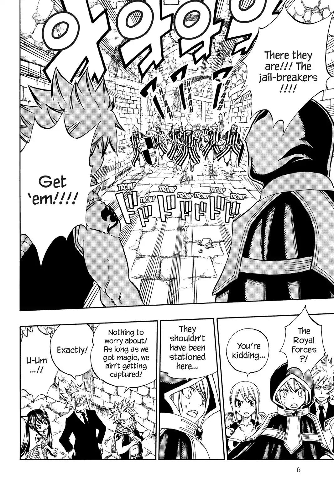 Fairy Tail Chapter 318 page 8 - Chapter 318: Gajeel Vs. Rogue