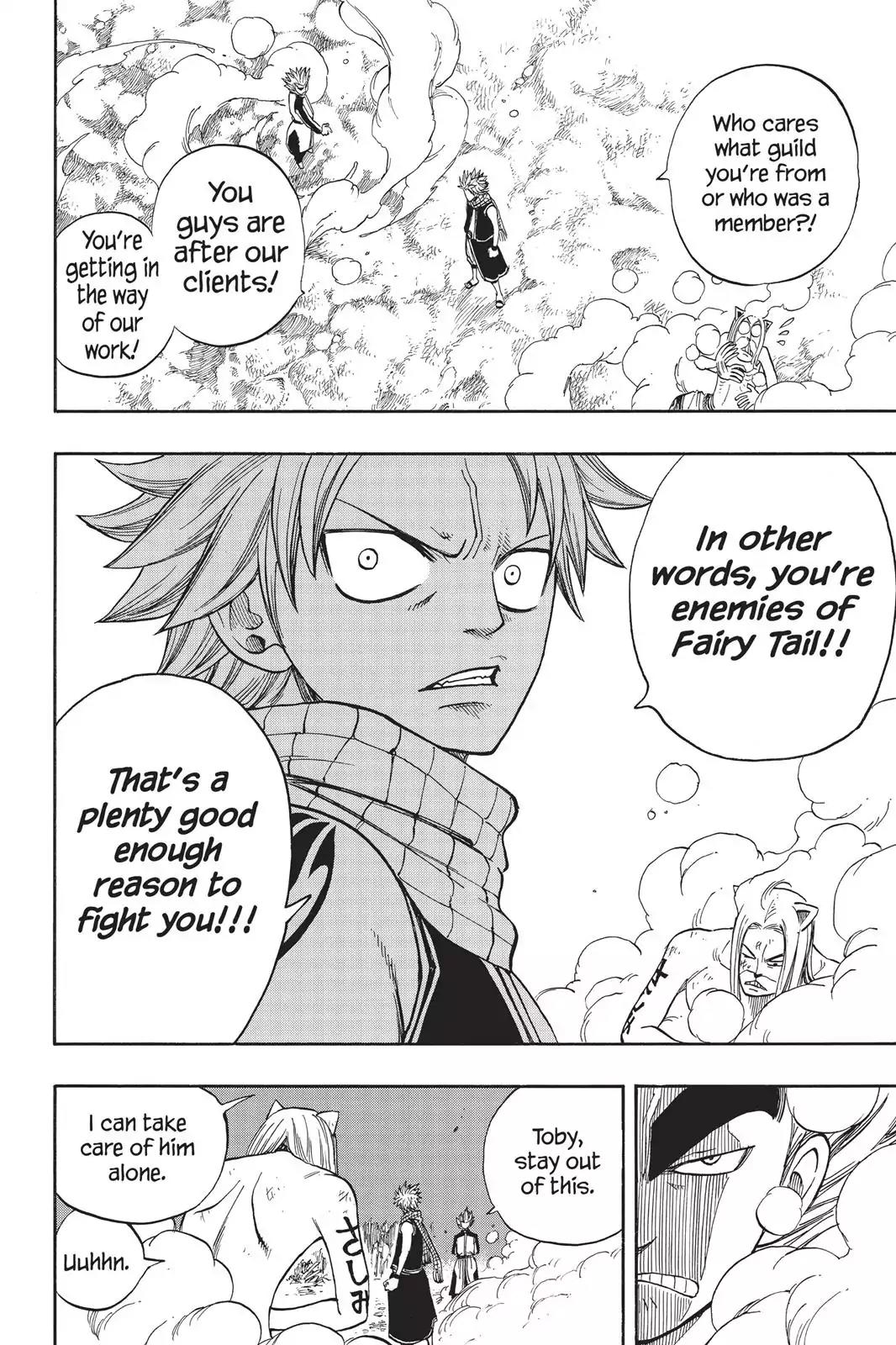 Fairy Tail Chapter 32 page 12 - Chapter 32: Natsu vs. Wave-Motion Yuka