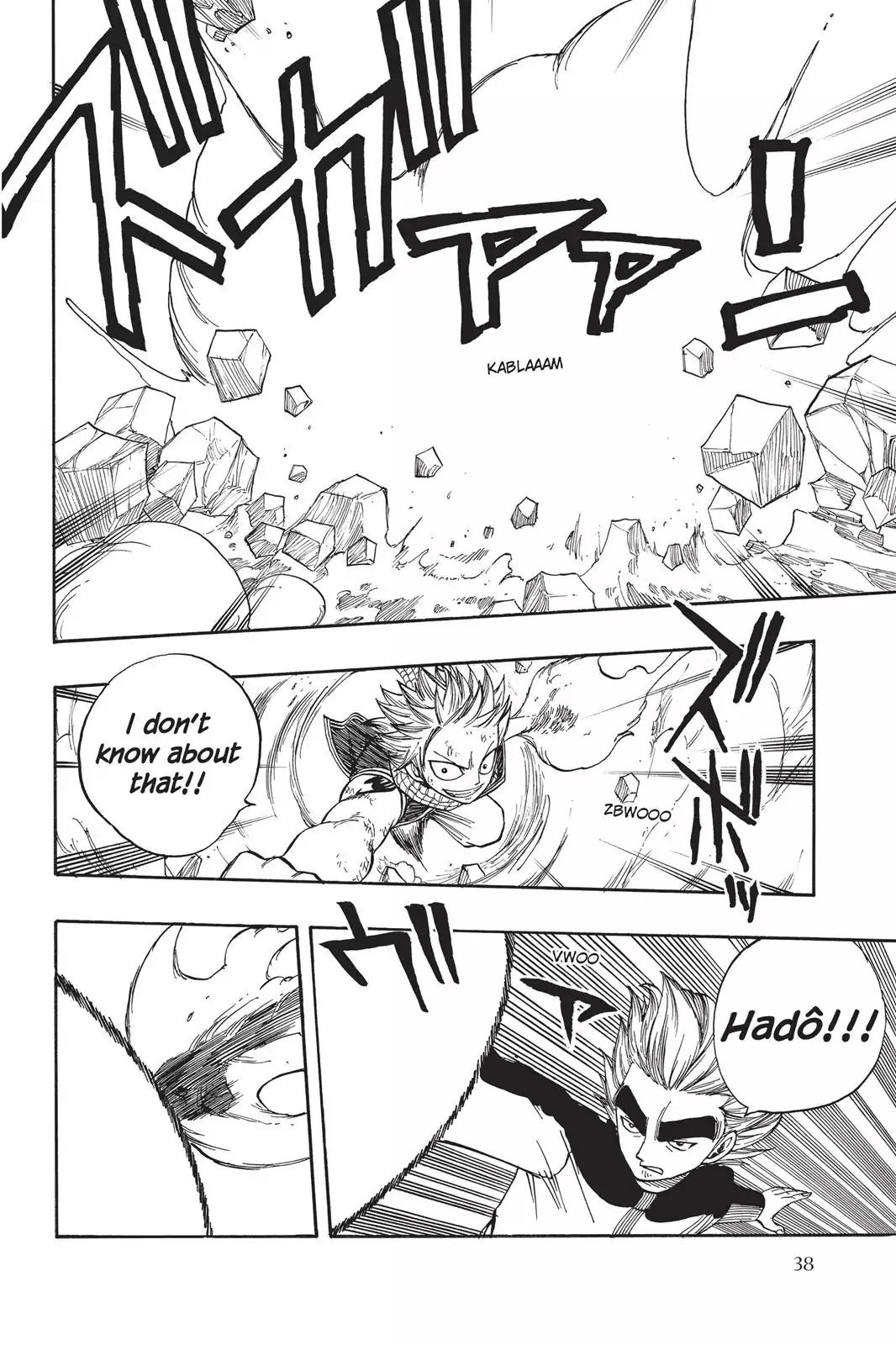 Fairy Tail Chapter 32 page 16 - Chapter 32: Natsu vs. Wave-Motion Yuka