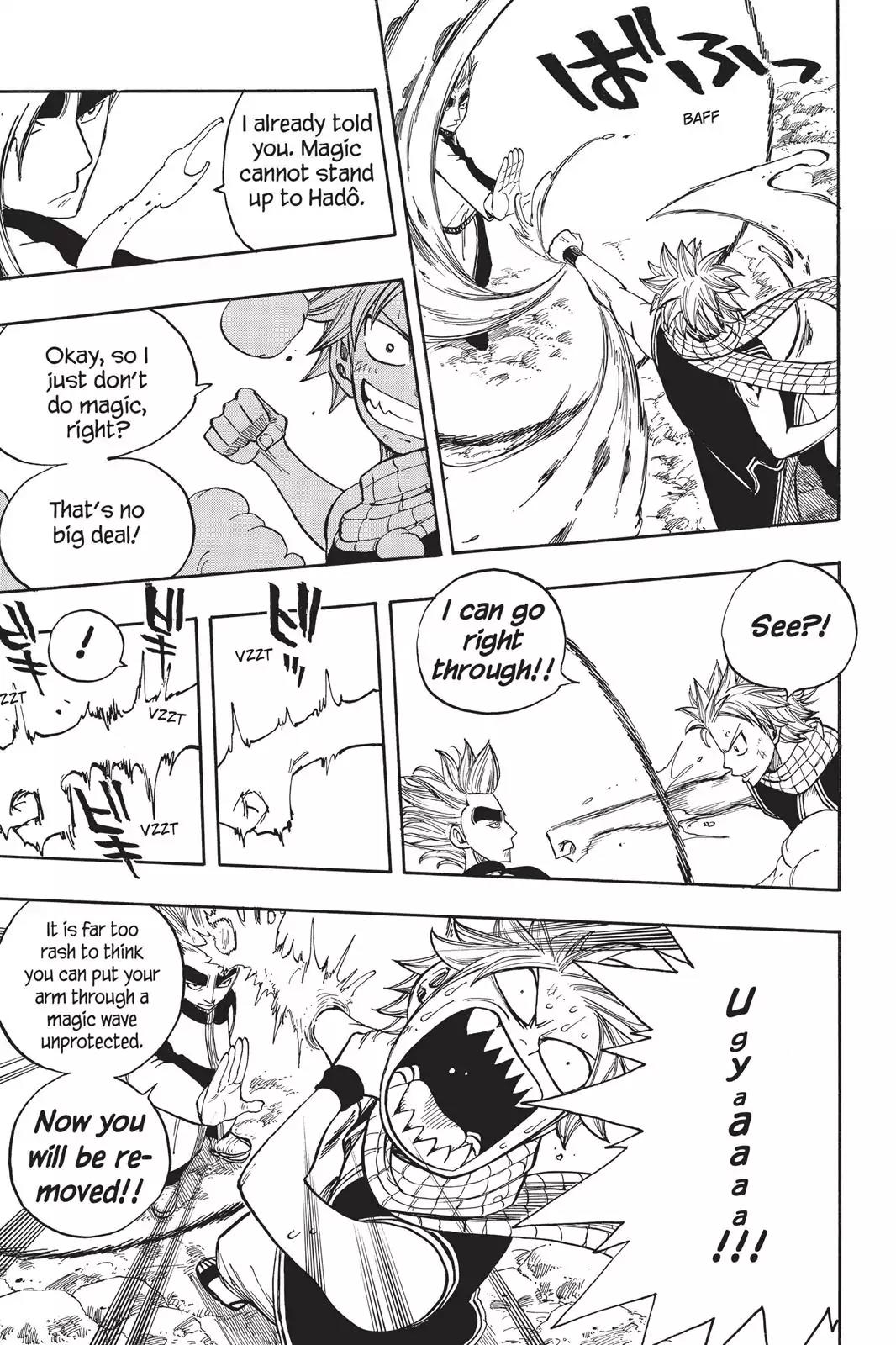 Fairy Tail Chapter 32 page 17 - Chapter 32: Natsu vs. Wave-Motion Yuka