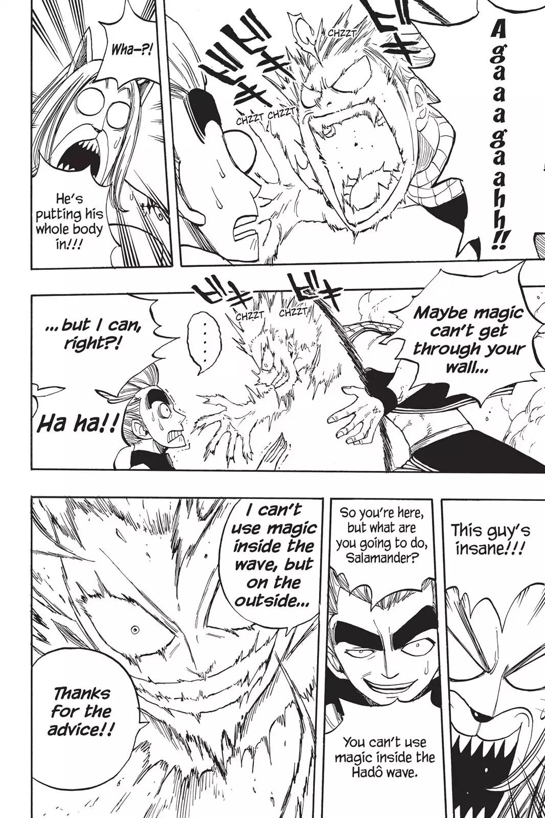 Fairy Tail Chapter 32 page 18 - Chapter 32: Natsu vs. Wave-Motion Yuka