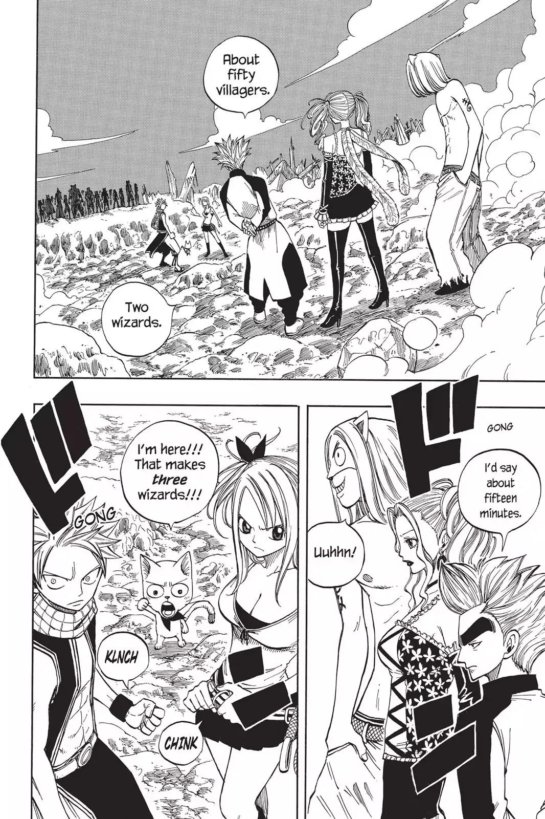 Fairy Tail Chapter 32 page 2 - Chapter 32: Natsu vs. Wave-Motion Yuka