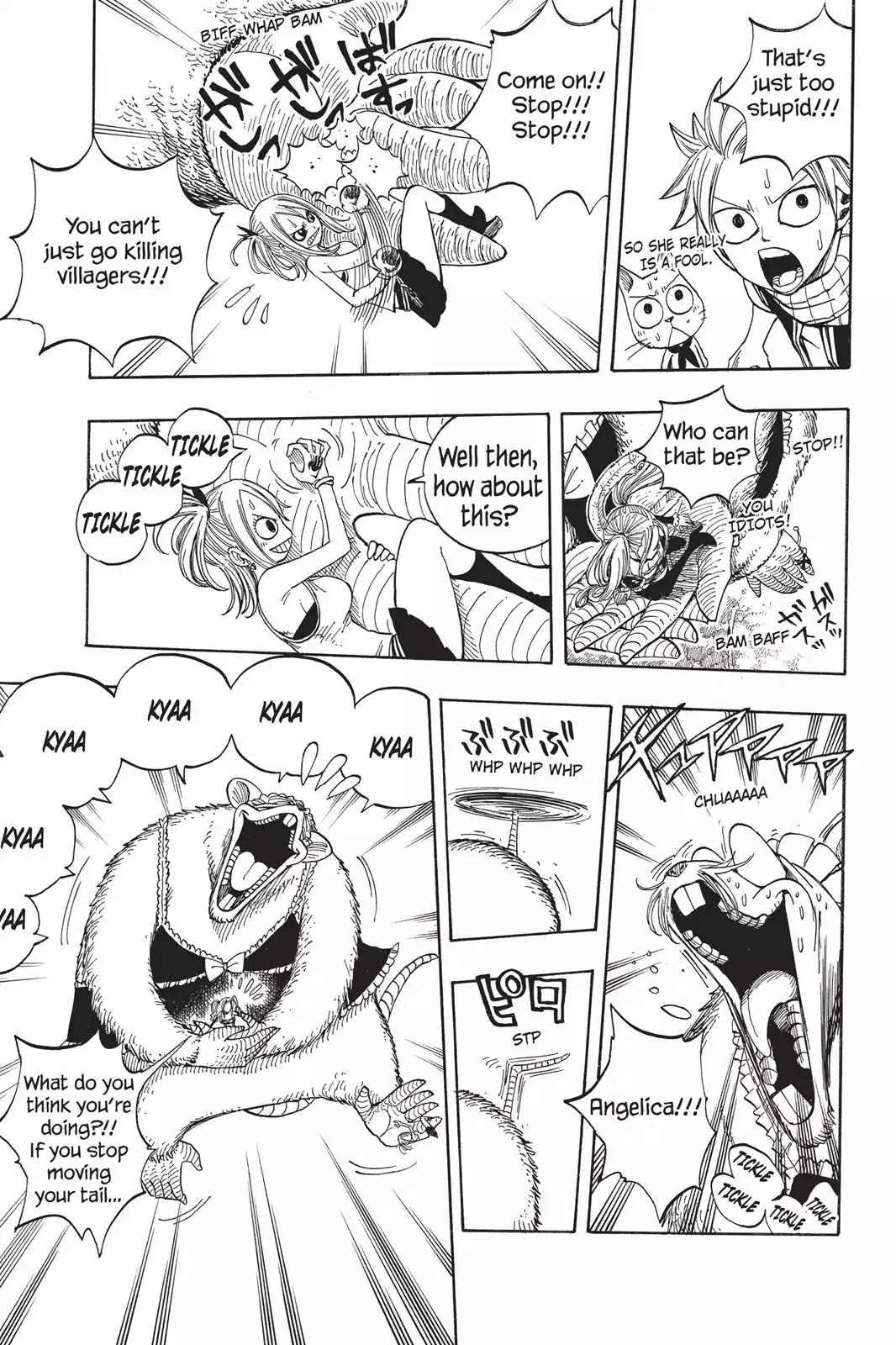 Fairy Tail Chapter 32 page 5 - Chapter 32: Natsu vs. Wave-Motion Yuka