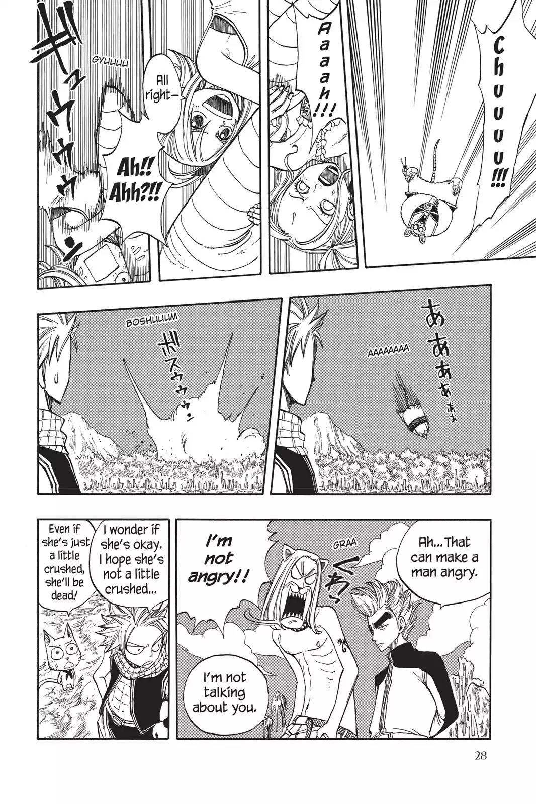 Fairy Tail Chapter 32 page 6 - Chapter 32: Natsu vs. Wave-Motion Yuka