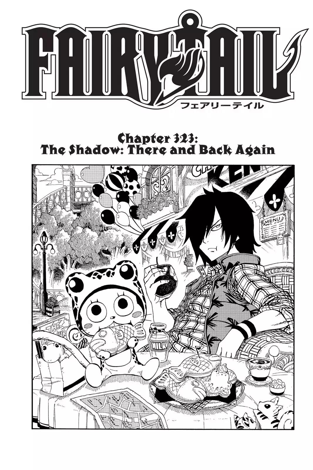 Fairy Tail Chapter 323 page 1 - Chapter 323: The Shadow: There And Back Again