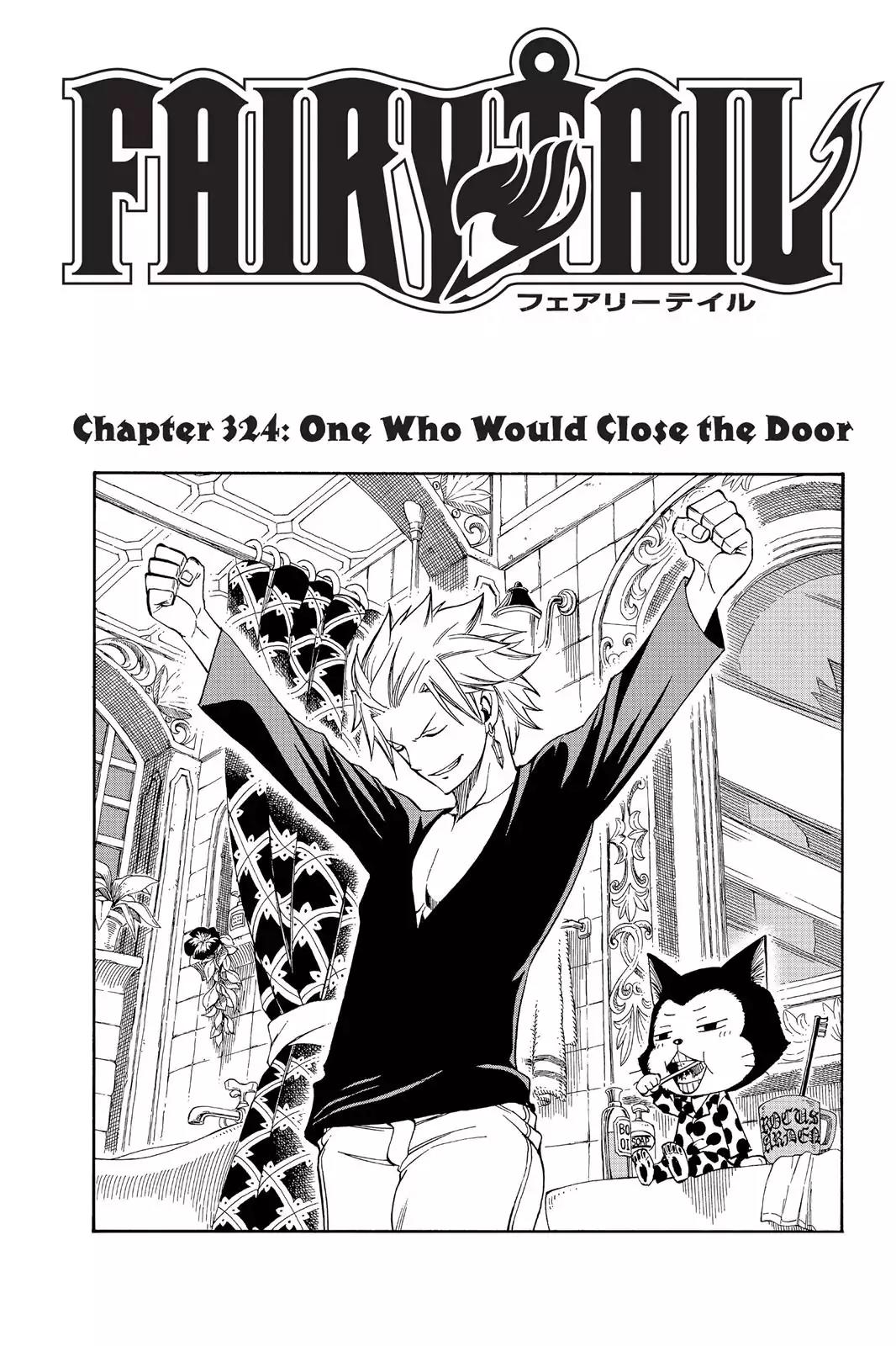 Fairy Tail Chapter 324 page 1 - Chapter 324: One Who Would Close the Door