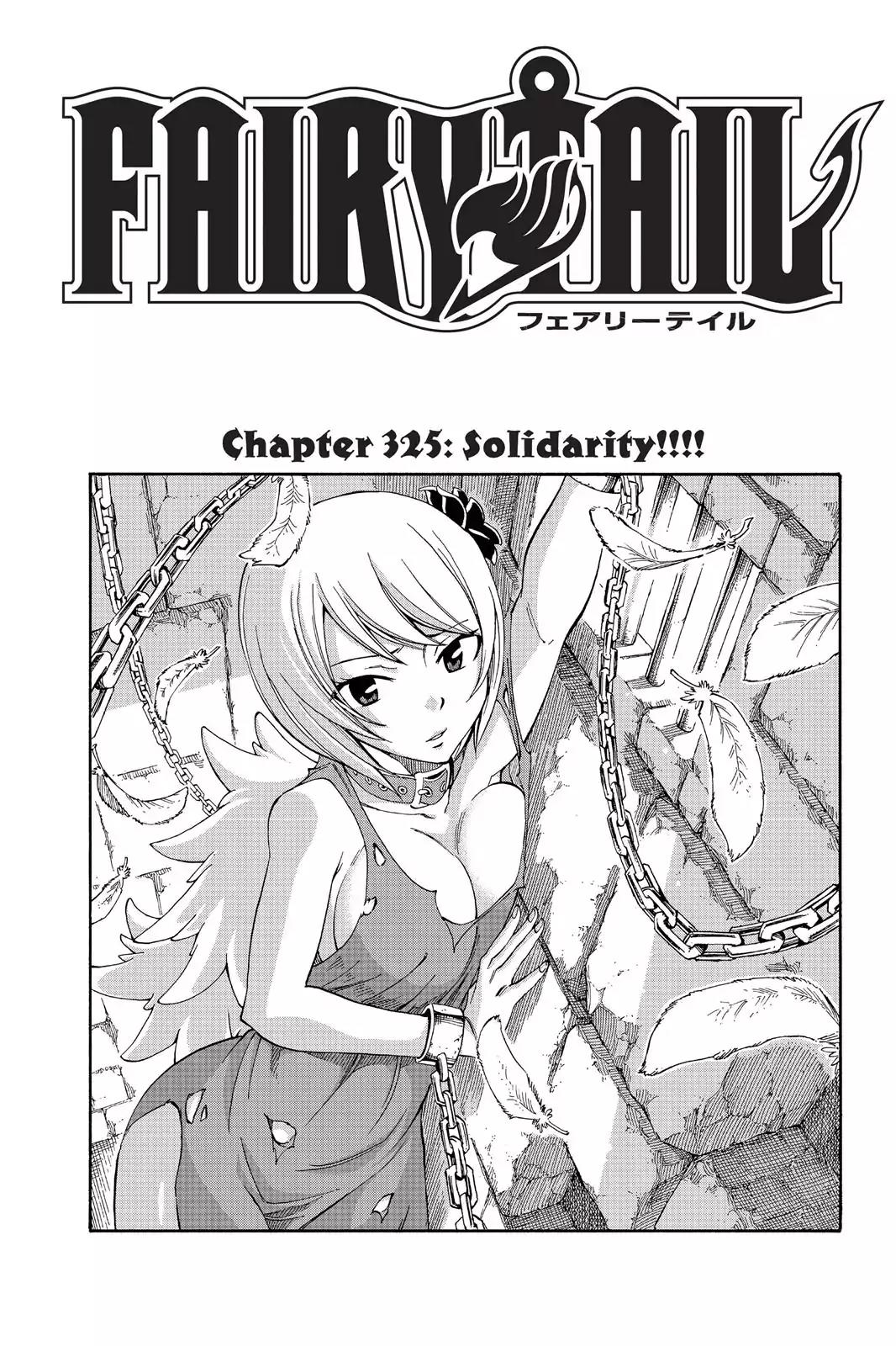 Fairy Tail Chapter 325 page 1 - Chapter 325: Soridarity!