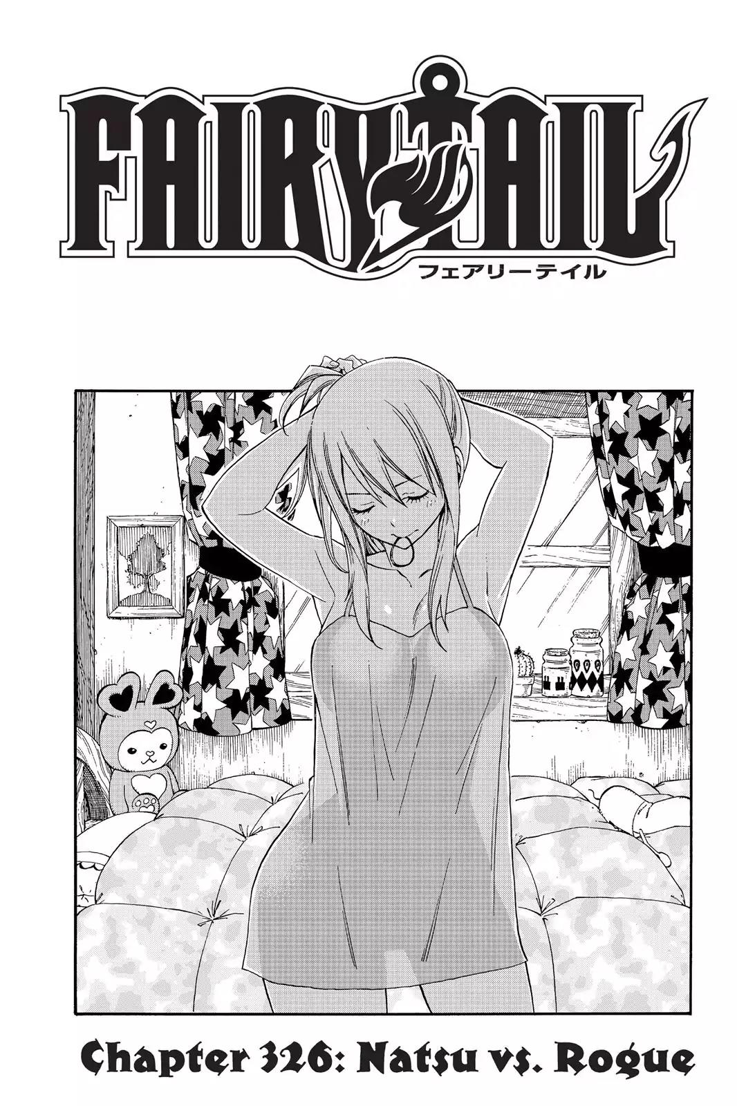 Fairy Tail Chapter 326 page 5 - Chapter 326: Natsu Vs. Rogue