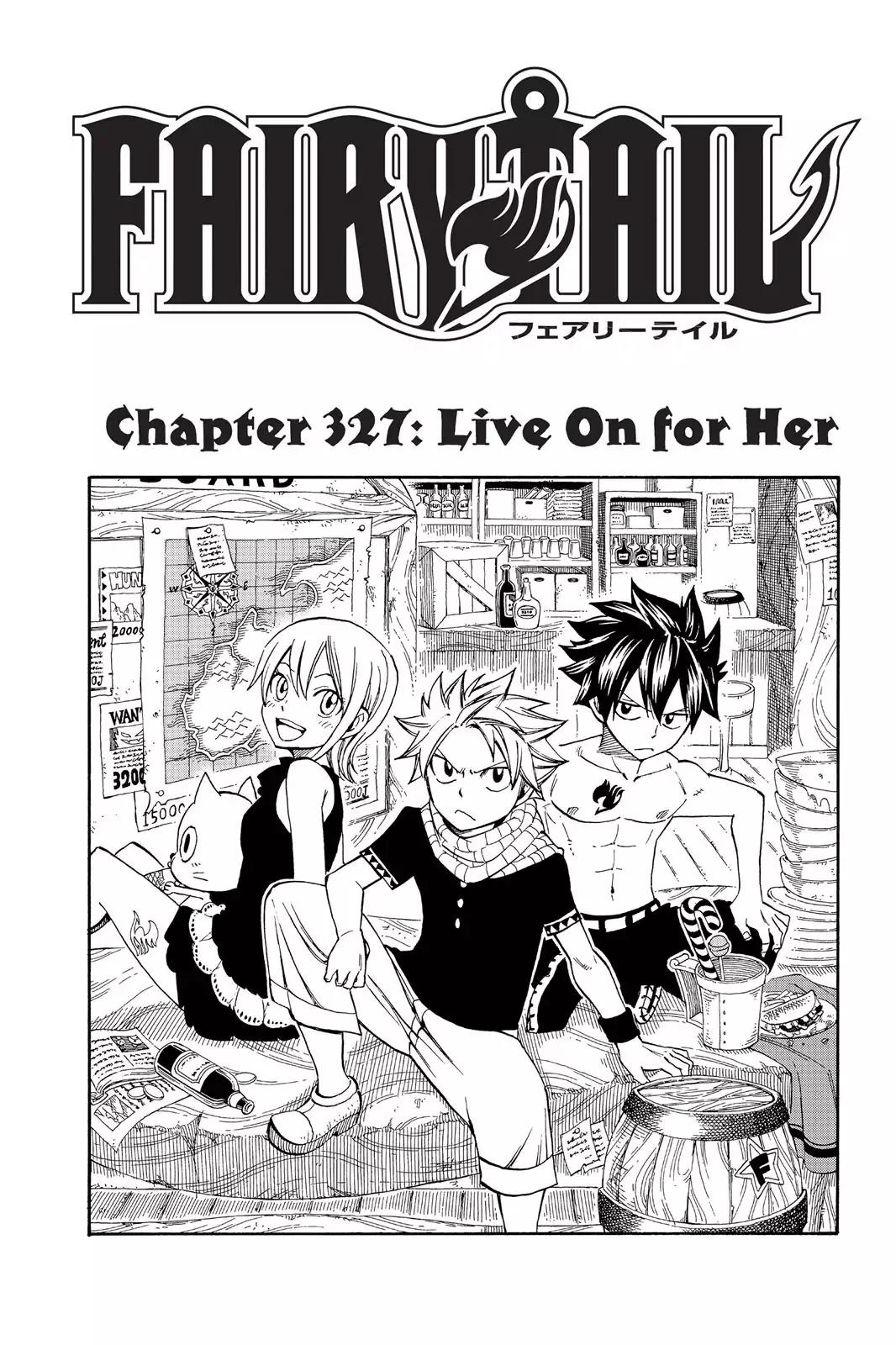 Fairy Tail Chapter 327 page 1 - Chapter 327: Live On For Her