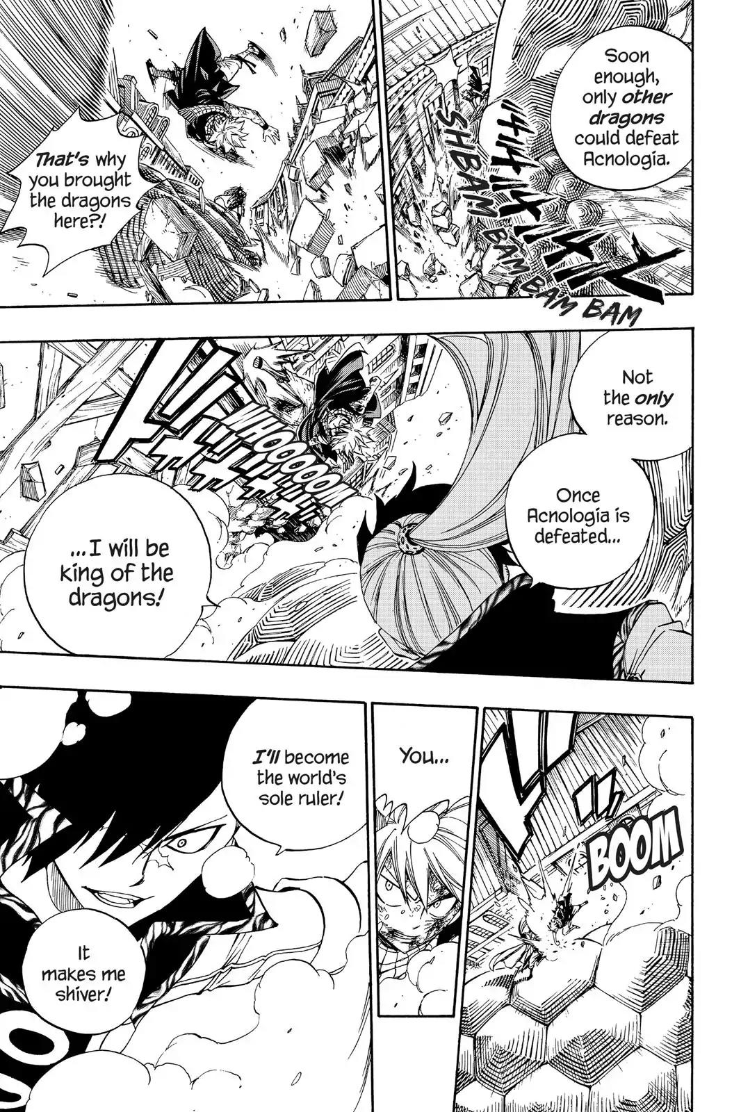 Fairy Tail Chapter 329 page 13 - Chapter 329: Seven Dragon