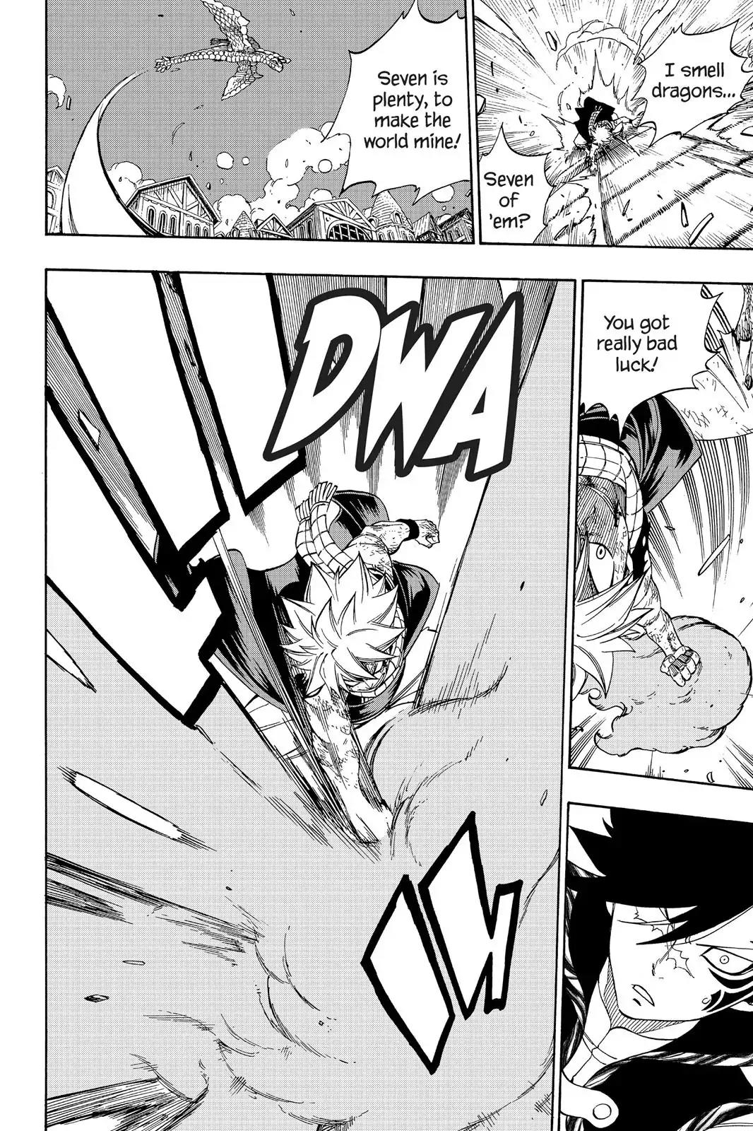 Fairy Tail Chapter 329 page 14 - Chapter 329: Seven Dragon