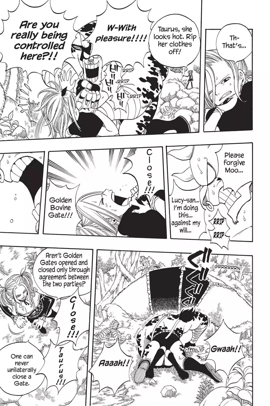 Fairy Tail Chapter 33 page 15 - Chapter 33: Close? Golden Bovine Gare