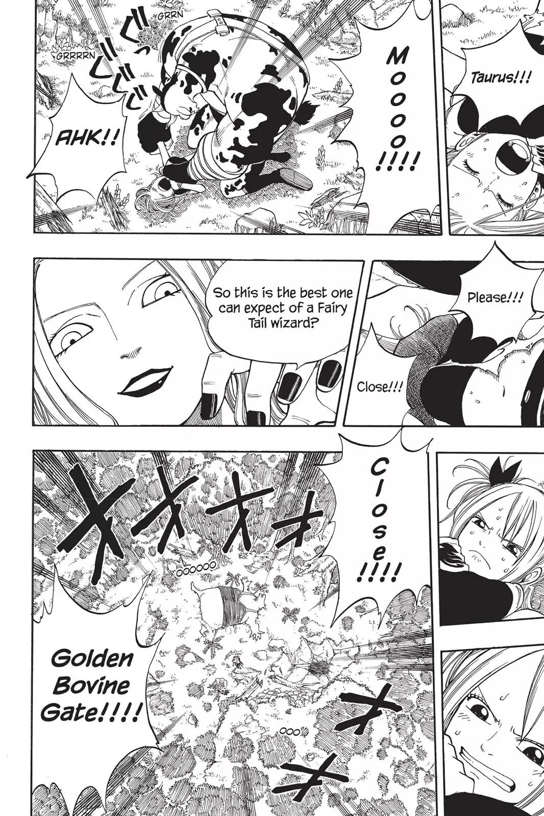 Fairy Tail Chapter 33 page 16 - Chapter 33: Close? Golden Bovine Gare