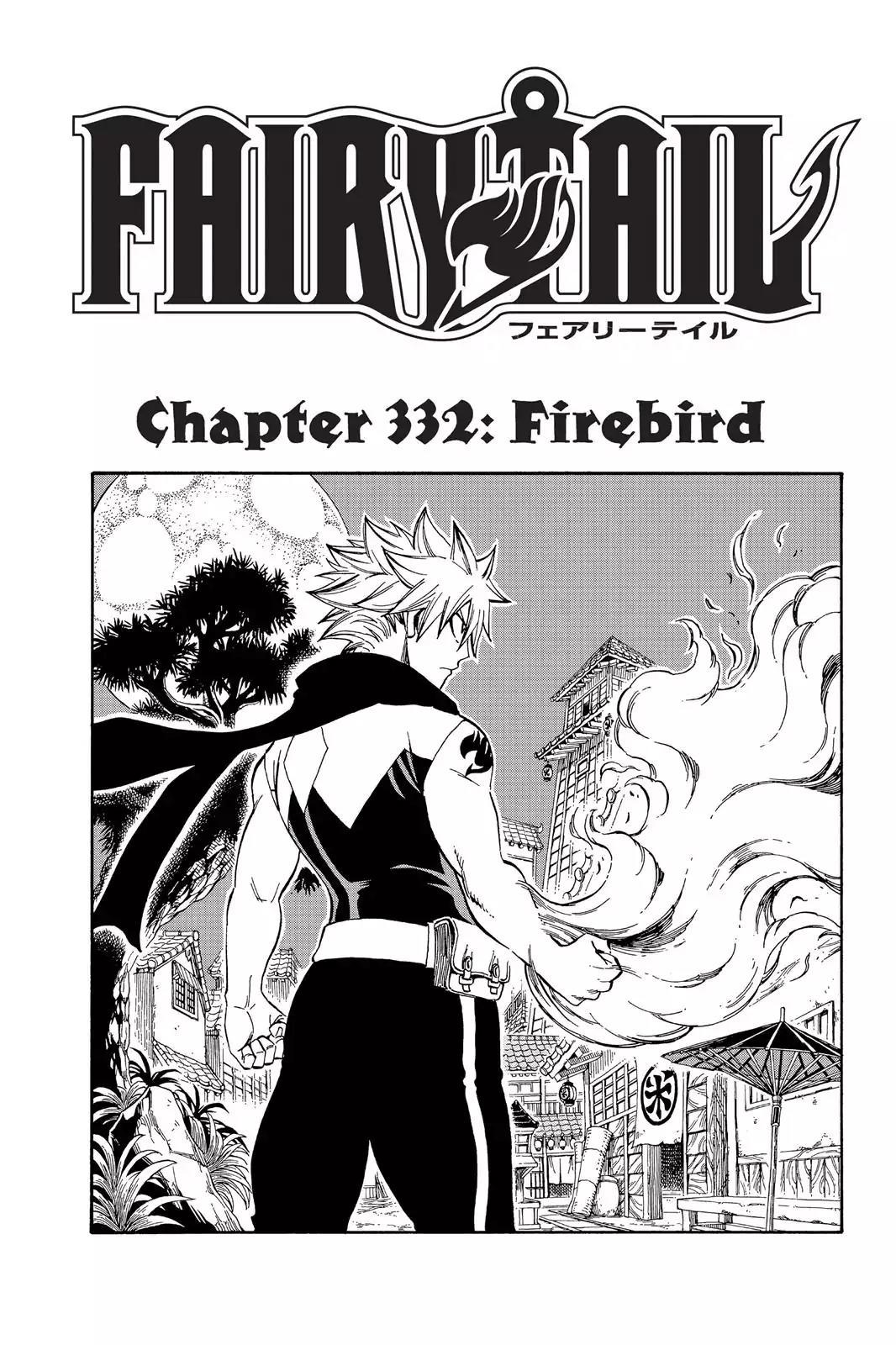 Fairy Tail Chapter 332 page 1 - Chapter 332: Firebird