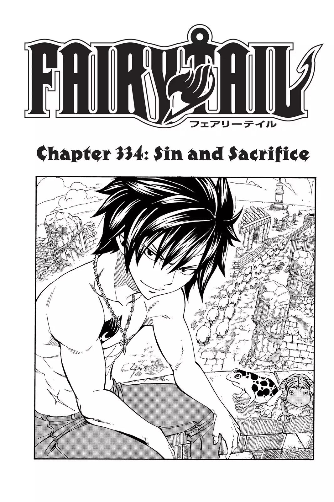 Fairy Tail Chapter 334 page 1 - Chapter 334: Sin And Sacrifice