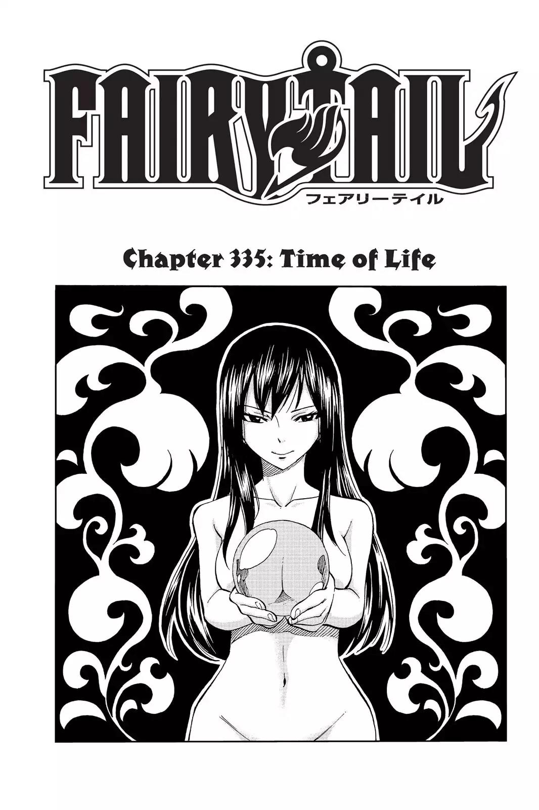 Fairy Tail Chapter 335 page 1 - Chapter 335: Time Of Life