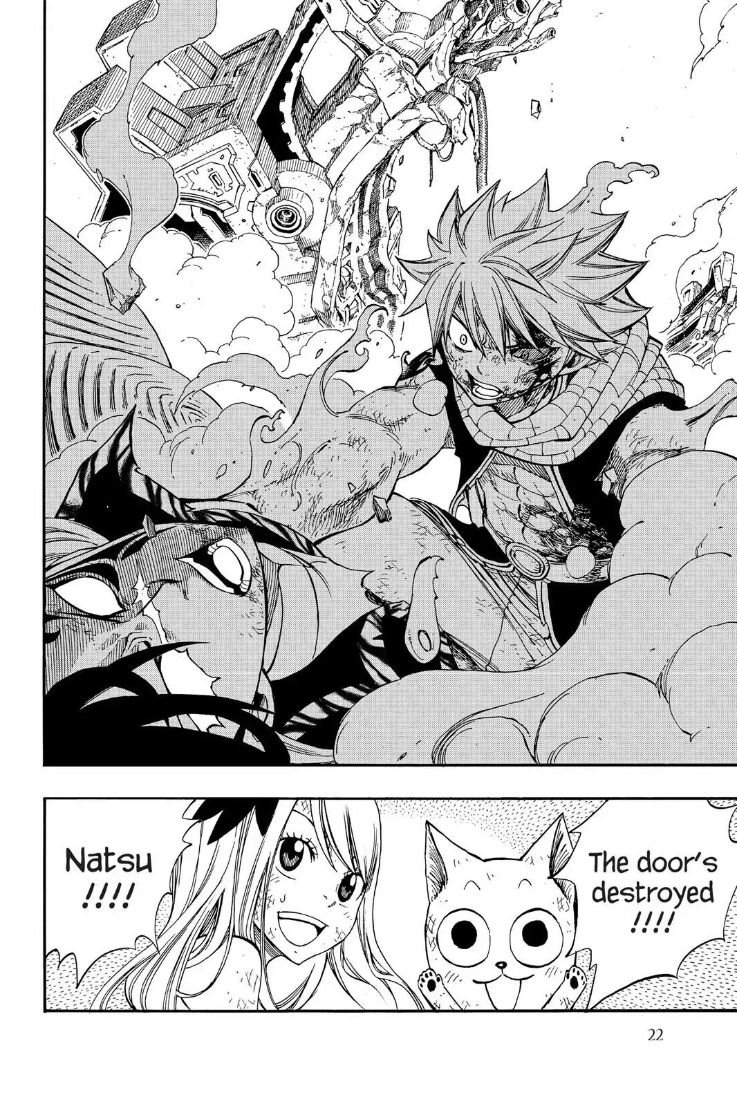 Fairy Tail Chapter 336 page 22 - Chapter 336: I'll Give Today All I've Got