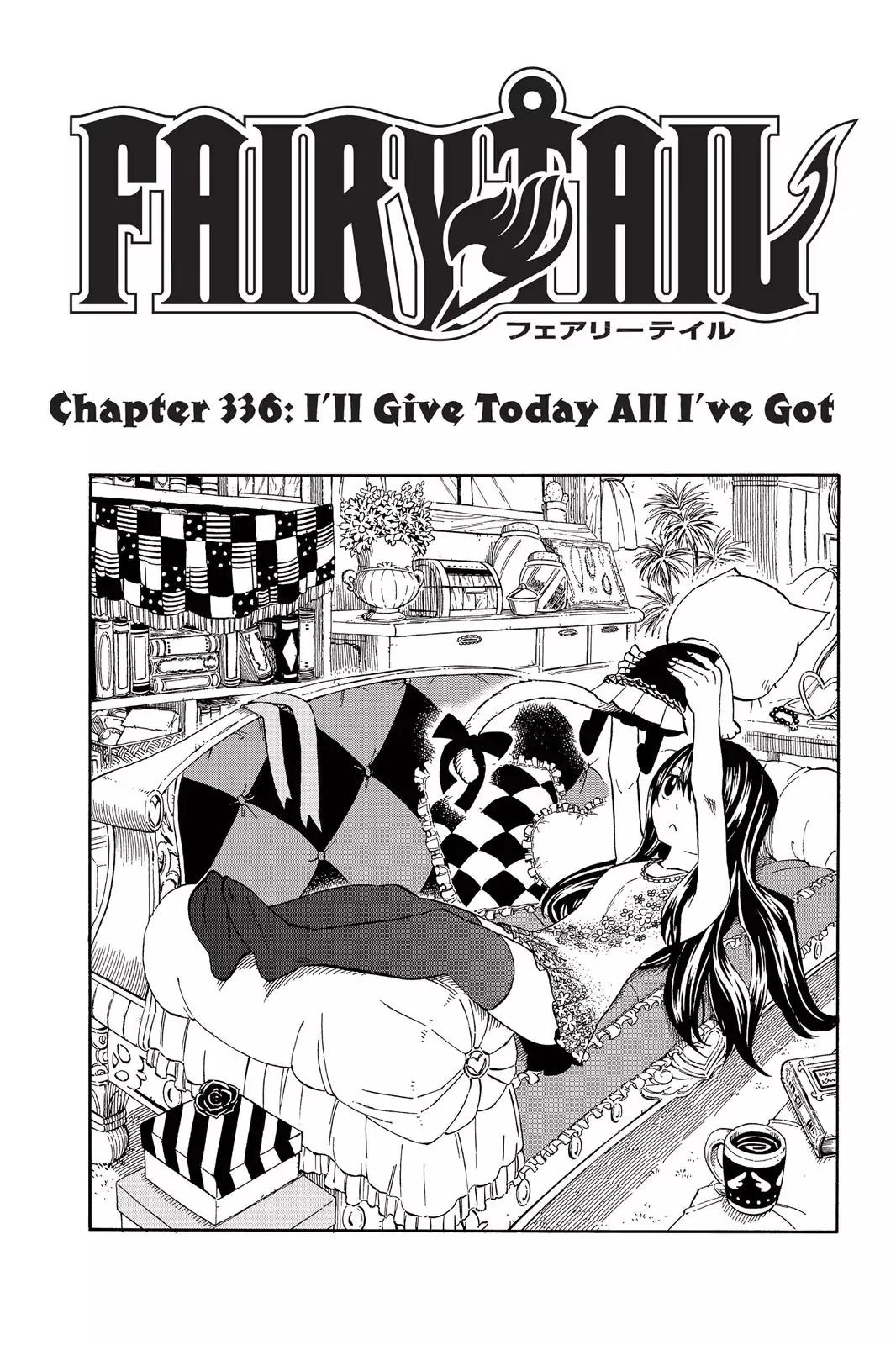 Fairy Tail Chapter 336 page 5 - Chapter 336: I'll Give Today All I've Got