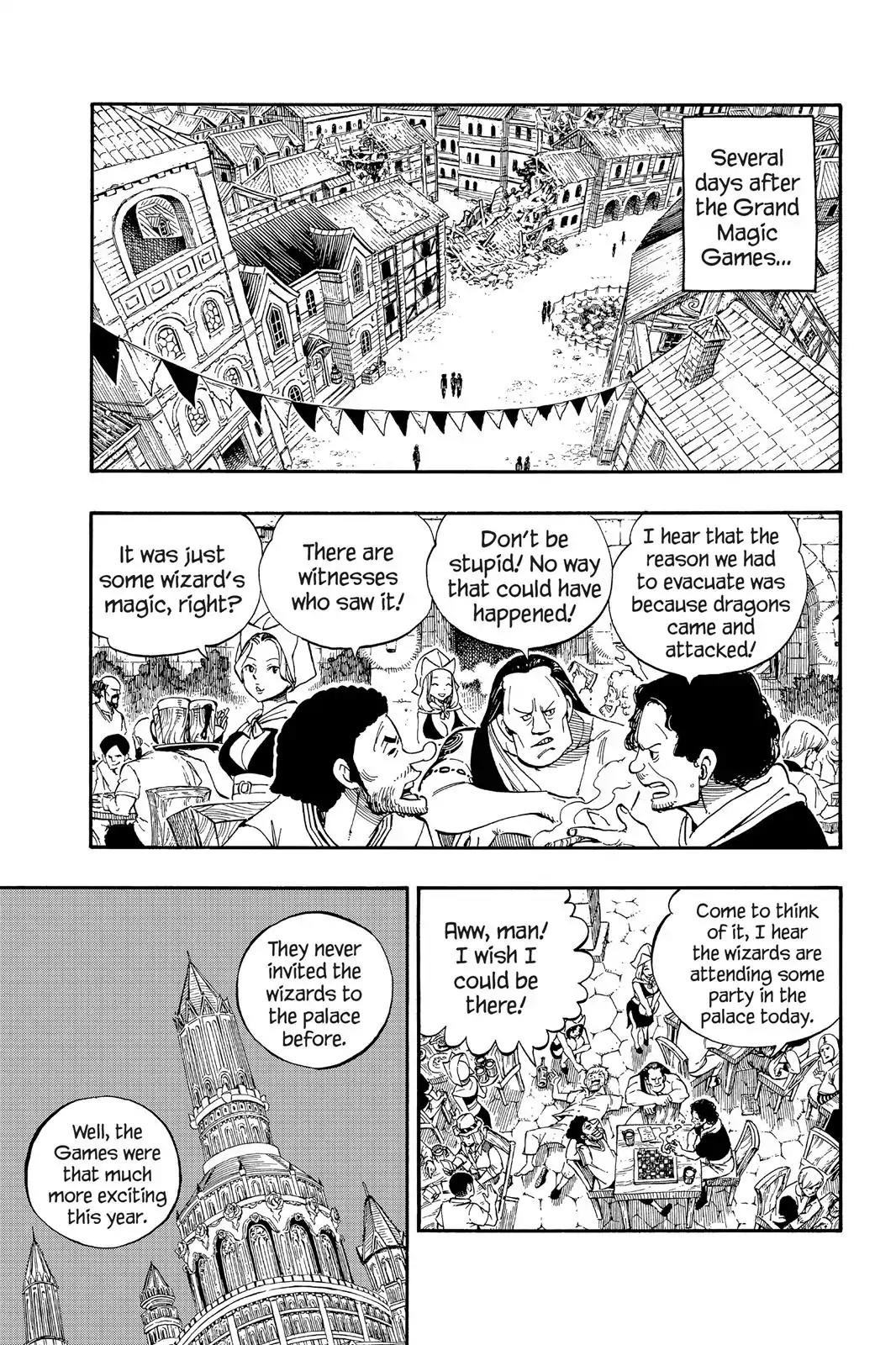 Fairy Tail Chapter 338 page 4 - Chapter 338: The Grand Ball Games
