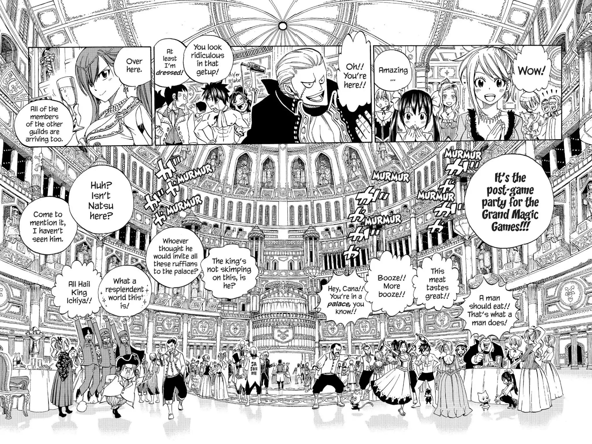 Fairy Tail Chapter 338 page 5 - Chapter 338: The Grand Ball Games