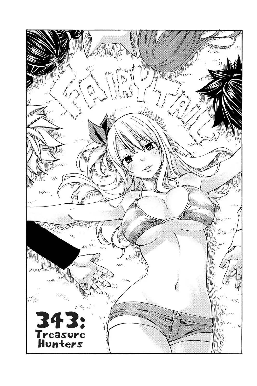 Fairy Tail Chapter 343 page 1 - Chapter 343: Treasure Hunters