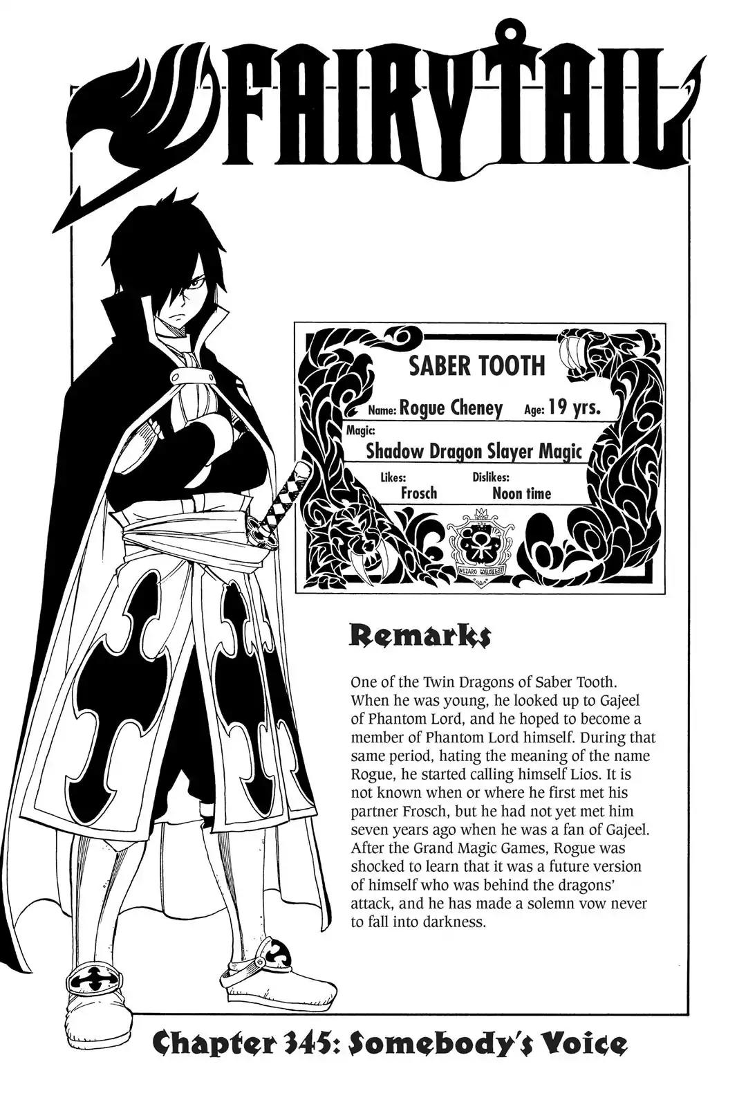 Fairy Tail Chapter 345 page 5 - Chapter 345: Someone's Voice
