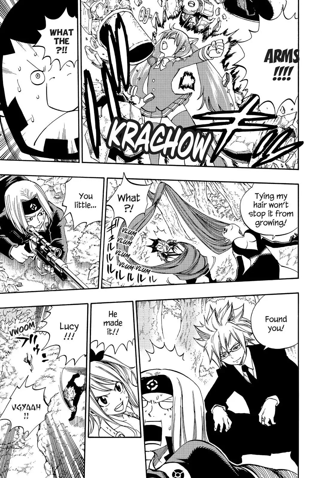 Fairy Tail Chapter 347 page 17 - Chapter 347: The Great Charge of The Red, The Blue, and the Blondie