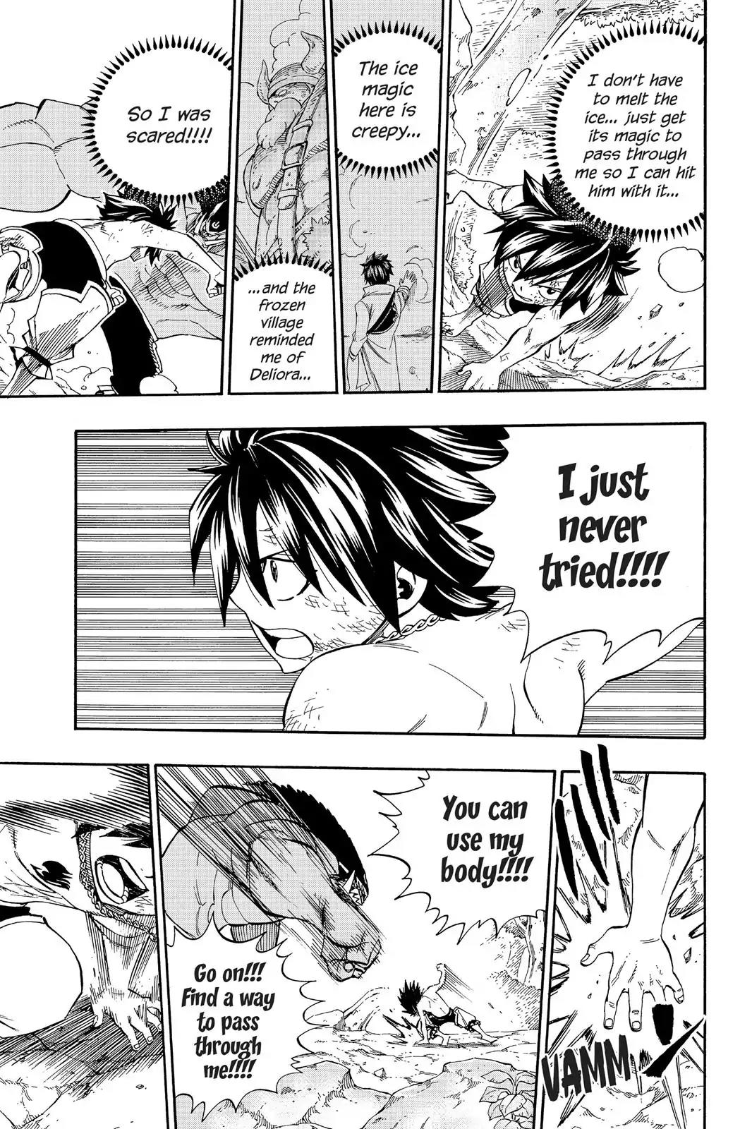 Fairy Tail Chapter 350 page 15 - Chapter 350: Gray Vs Doriath