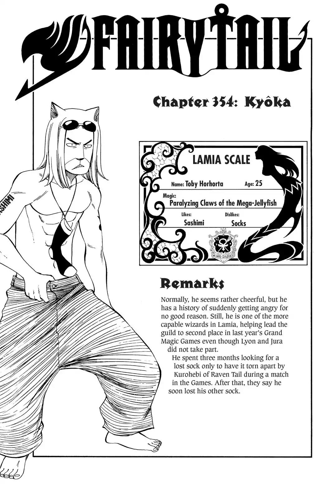 Fairy Tail Chapter 354 page 5 - Chapter 354: Kyôka