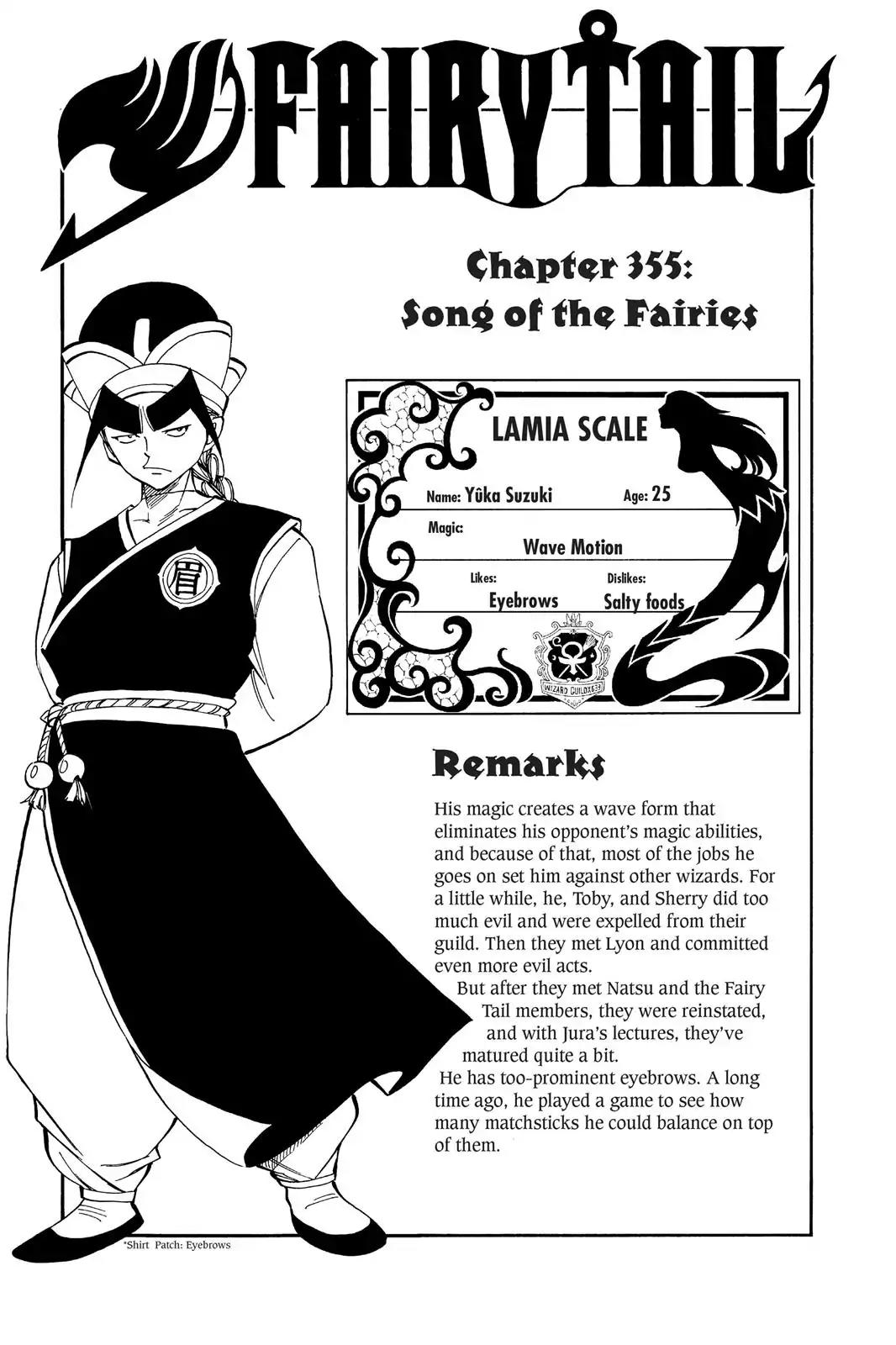 Fairy Tail Chapter 355 page 1 - Chapter 355: Song Of The Fairies