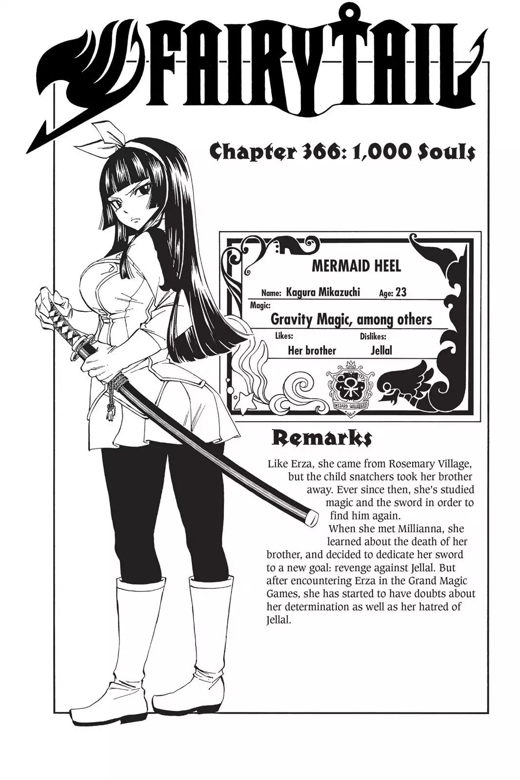 Fairy Tail Chapter 366 page 1 - Chapter 366: 1000 Souls
