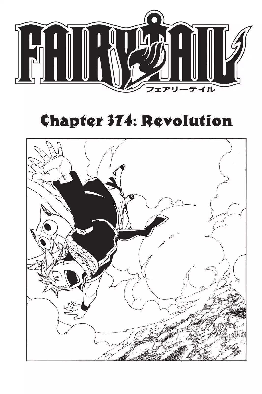 Fairy Tail Chapter 374 page 1 - Chapter 374: Revolution