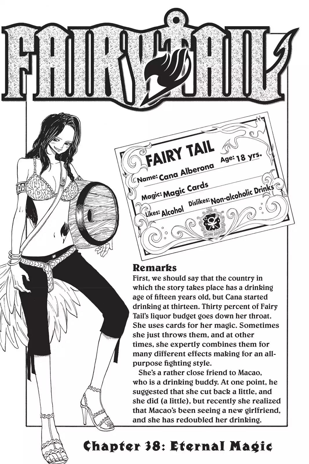 Fairy Tail Chapter 38 page 1 - Chapter 38: Eternal Magic