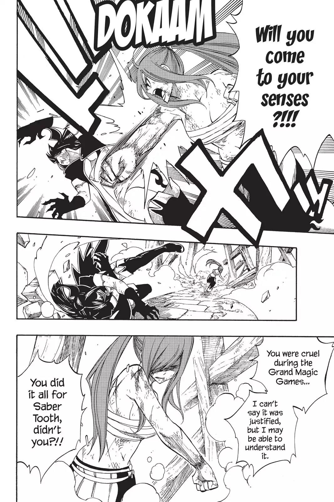 Fairy Tail Chapter 388 page 10 - Chapter 388: Erza VS Minerva