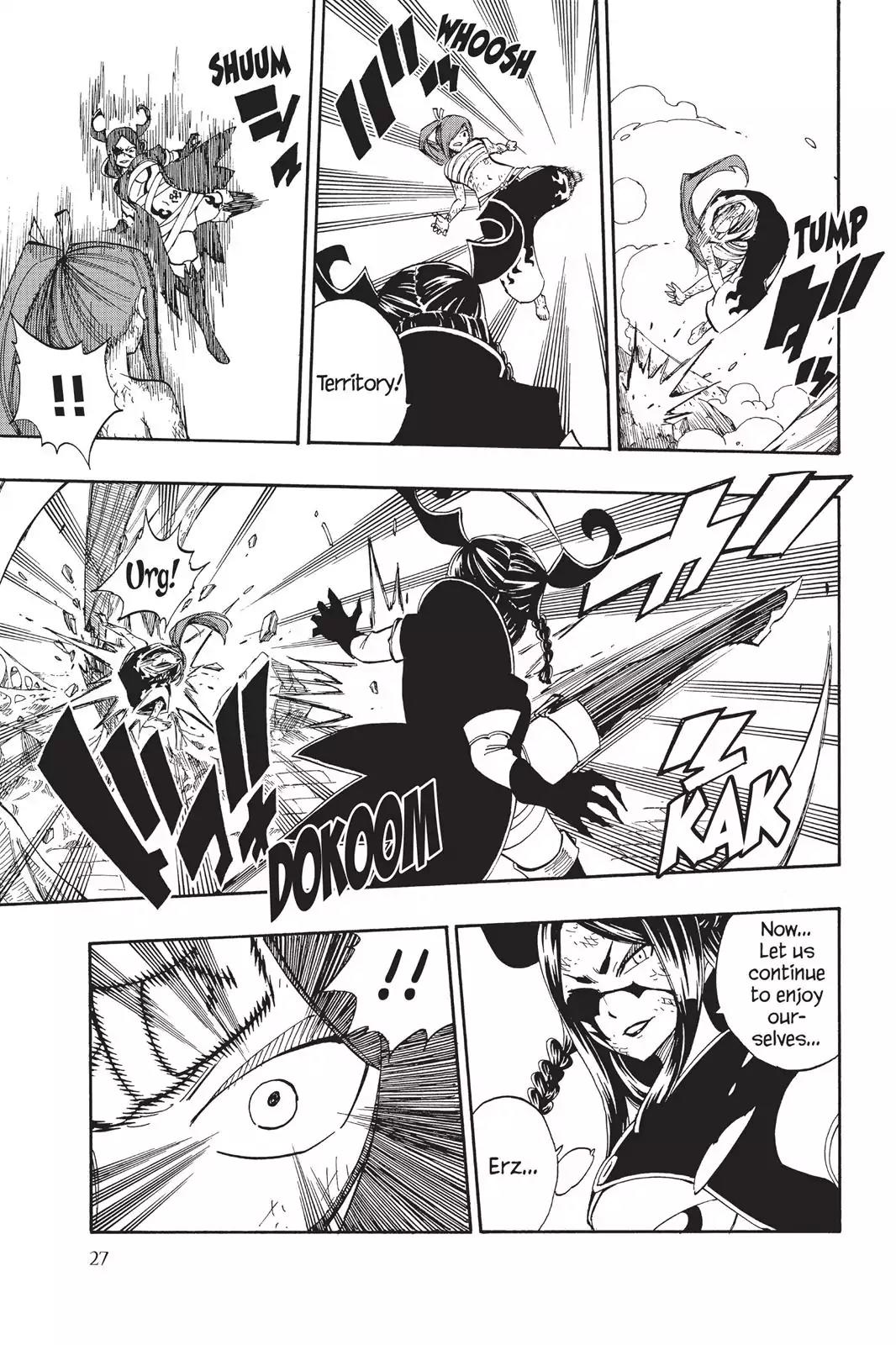 Fairy Tail Chapter 388 page 5 - Chapter 388: Erza VS Minerva