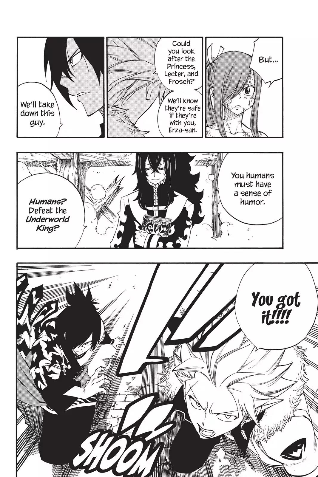 Fairy Tail Chapter 389 page 8 - Chapter 389: The Twin Dragons Vs. The Underworld King