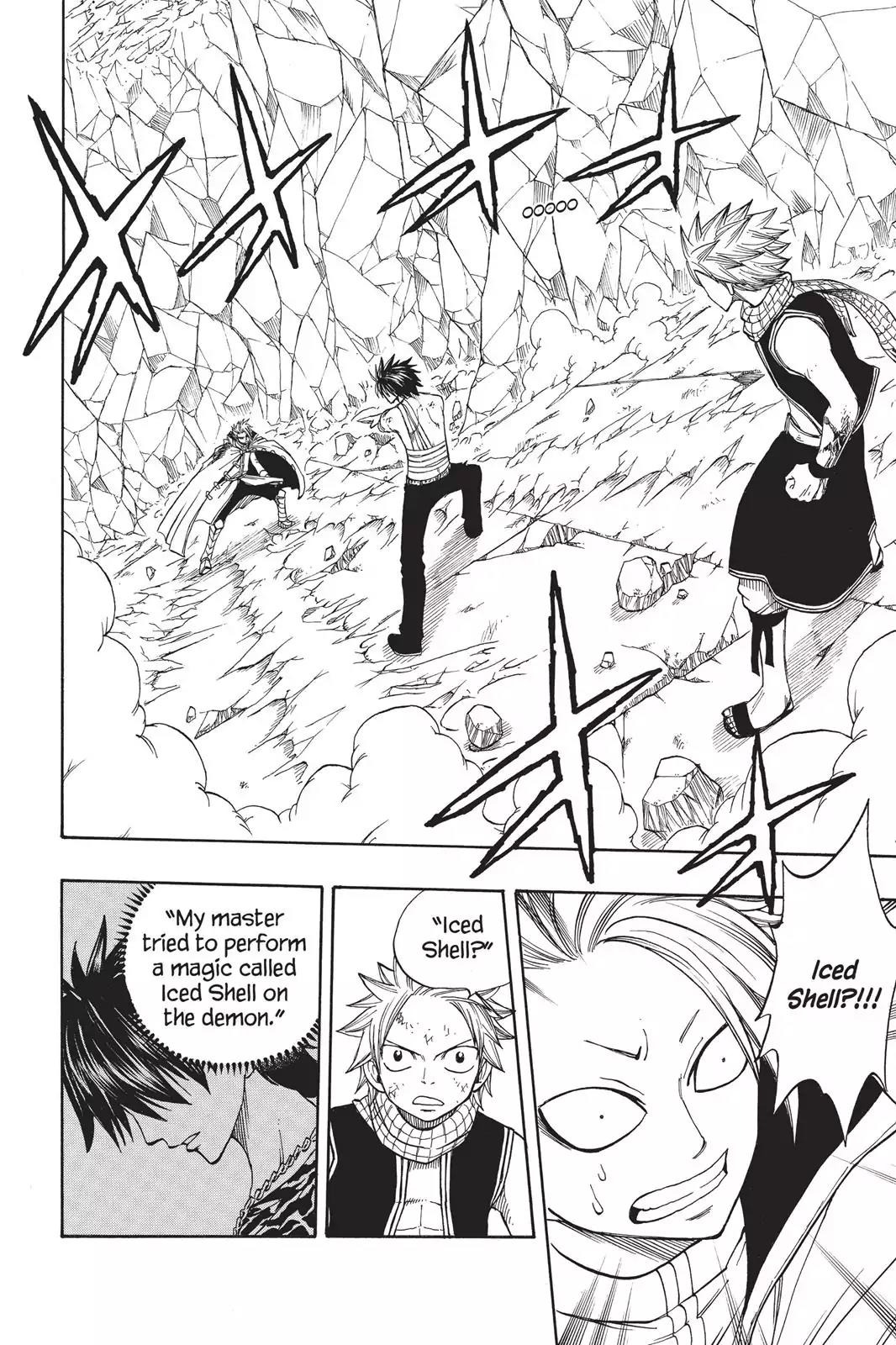 Fairy Tail Chapter 39 page 2 - Chapter 39: The Ice Blade of Tragic Reality