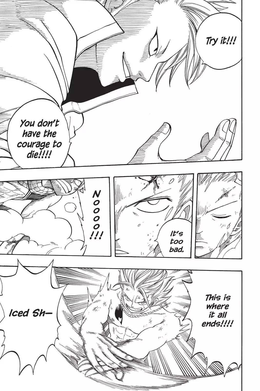 Fairy Tail Chapter 39 page 7 - Chapter 39: The Ice Blade of Tragic Reality