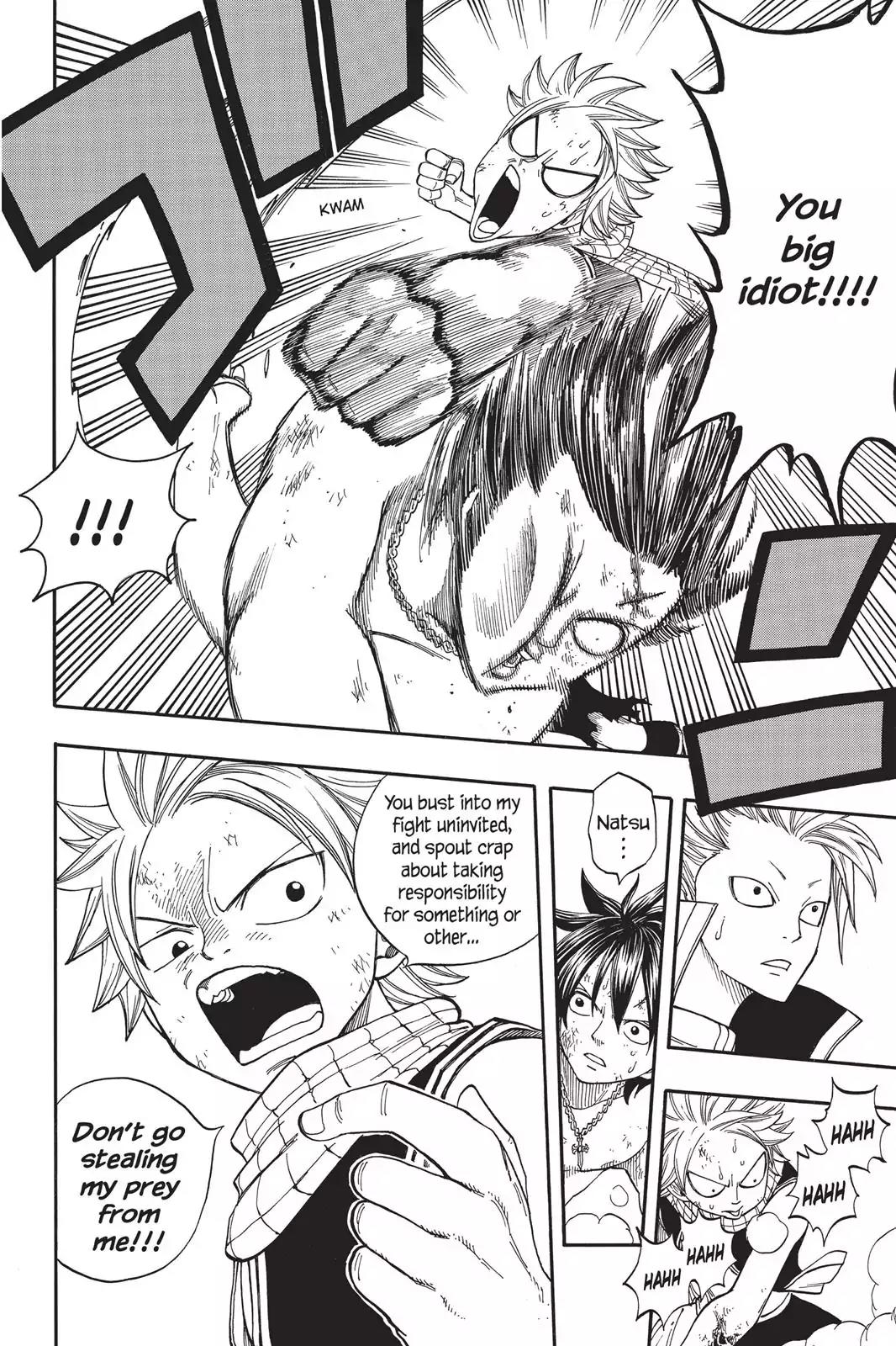 Fairy Tail Chapter 39 page 8 - Chapter 39: The Ice Blade of Tragic Reality