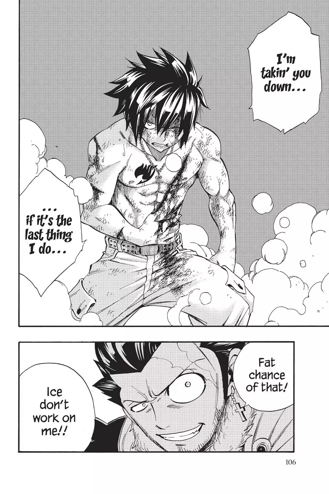 Fairy Tail Chapter 391 page 12 - Chapter 391: Gray Vs. Silver