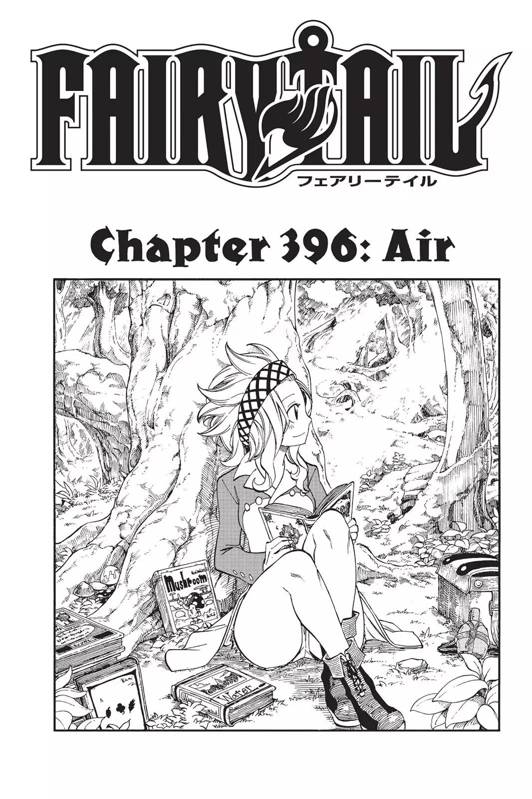Fairy Tail Chapter 396 page 1 - Chapter 396: Air