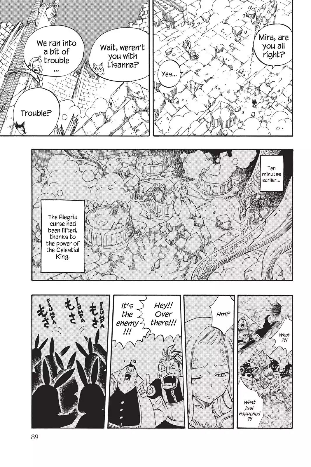 Fairy Tail Chapter 399 page 7 - Chapter 399: Wings of Despair
