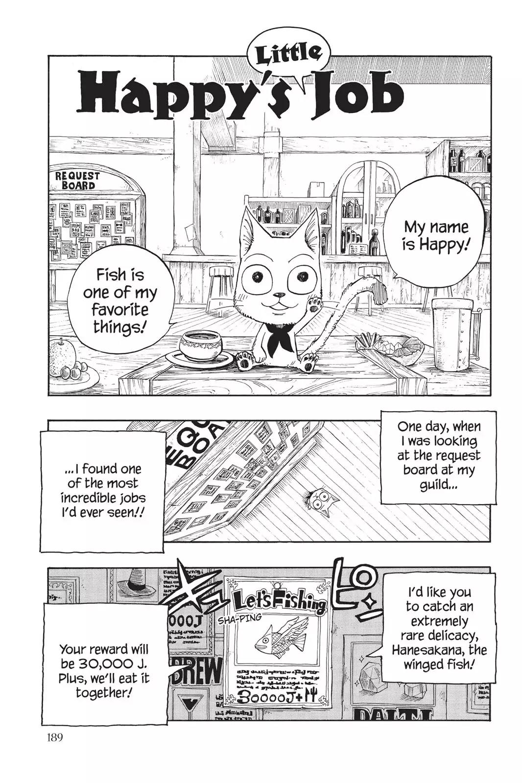 Fairy Tail Chapter 4.5 page 1 - Vol.1 Side Story: Happy's Little Job (1)