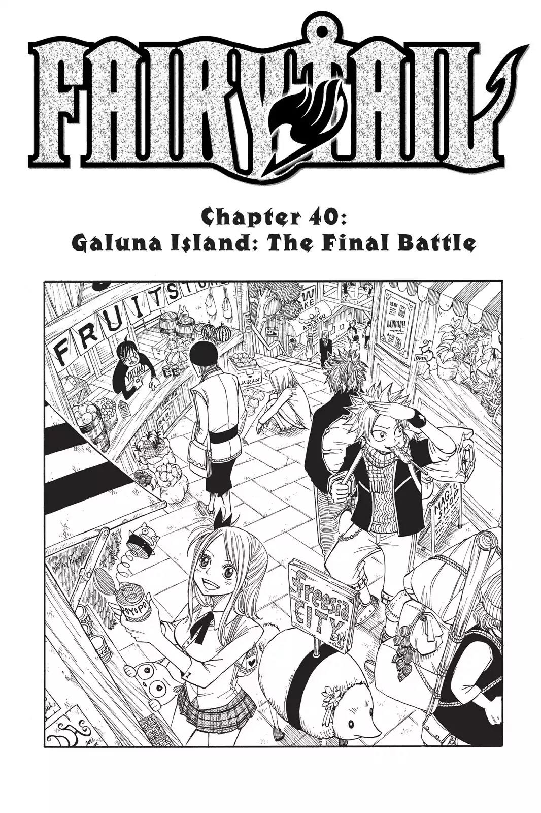 Fairy Tail Chapter 40 page 5 - Chapter 40: Galuna Island: The Final Battle