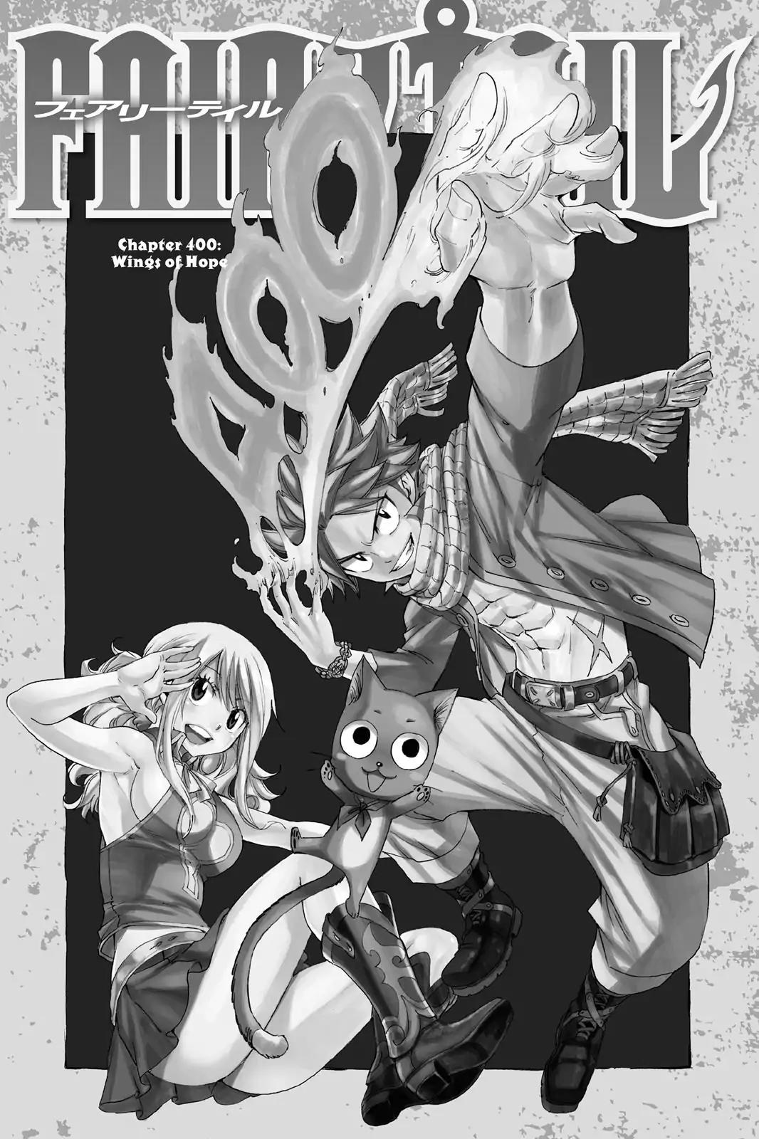 Fairy Tail Chapter 400 page 1 - Chapter 400: Wings of Hope
