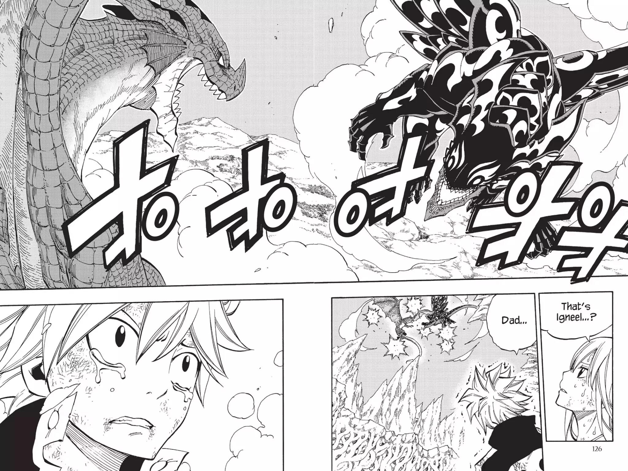 Fairy Tail Chapter 401 page 2 - Chapter 401: Igneel Vs. Acnologia