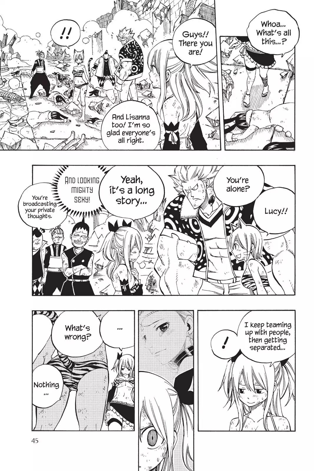 Fairy Tail Chapter 406 page 3 - Chapter 406: The Girl in The Crystal