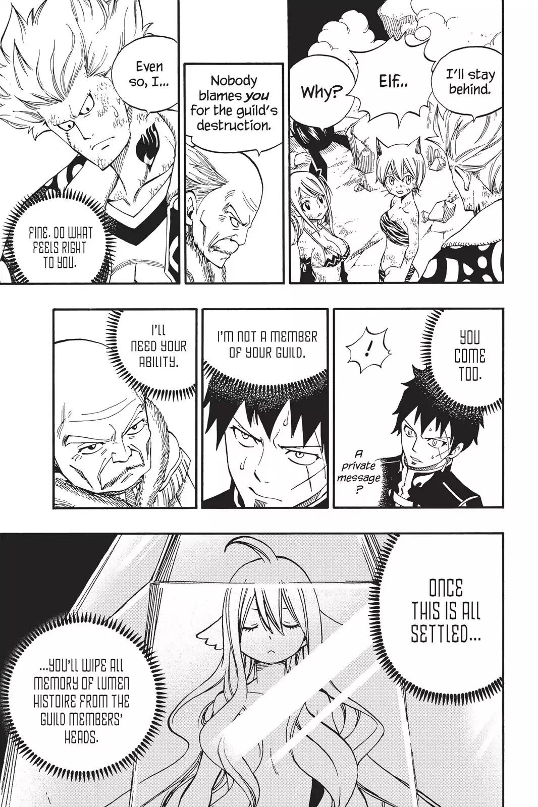 Fairy Tail Chapter 407 page 3 - Chapter 407: All For My Demise